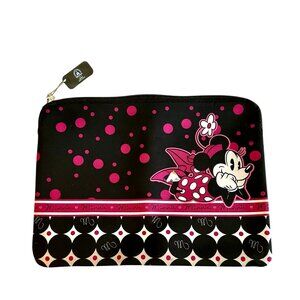 Disney Parks Authentic Minnie Mouse Tech Laptop Case Bag Zipper 15" x 11"